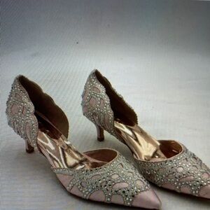 XYD Pink Embellished Heels